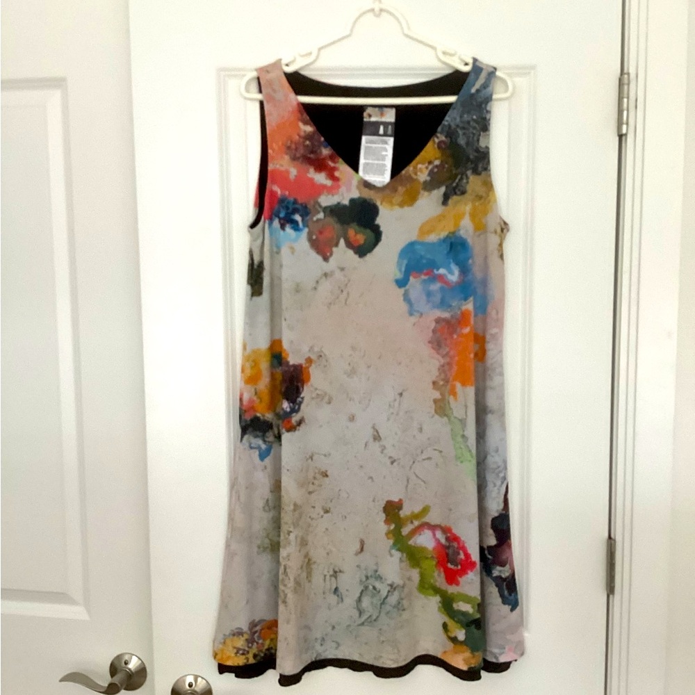 Colorful Art to Wear Reversible dress